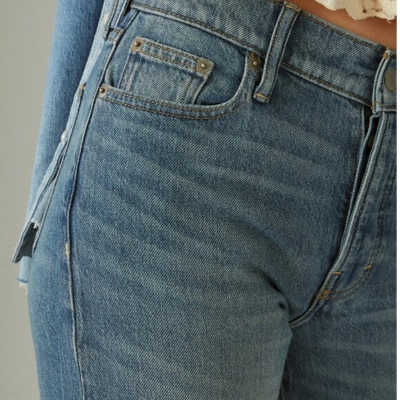 Lucky Brand High Rise Drew Mom Jean Size 27 Ankle - Picture 4 of 4